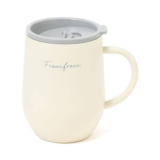 STAINLESS MUG WHITE