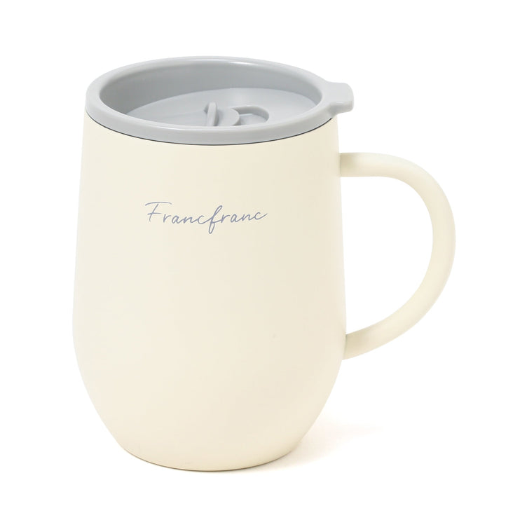STAINLESS MUG WHITE