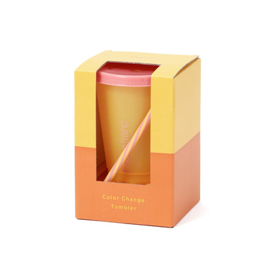 Color Change Tumbler Small Orange