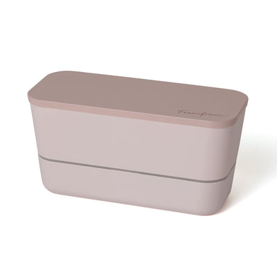 LOGO LUNCH BOX TWO-TIER PINK
