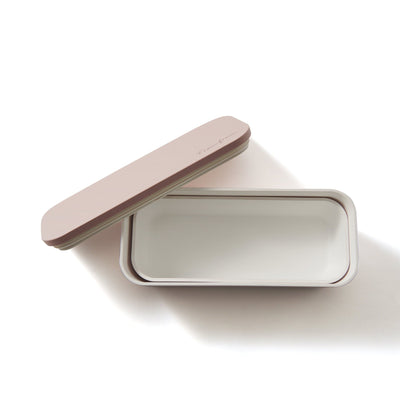 LOGO LUNCH BOX TWO-TIER PINK