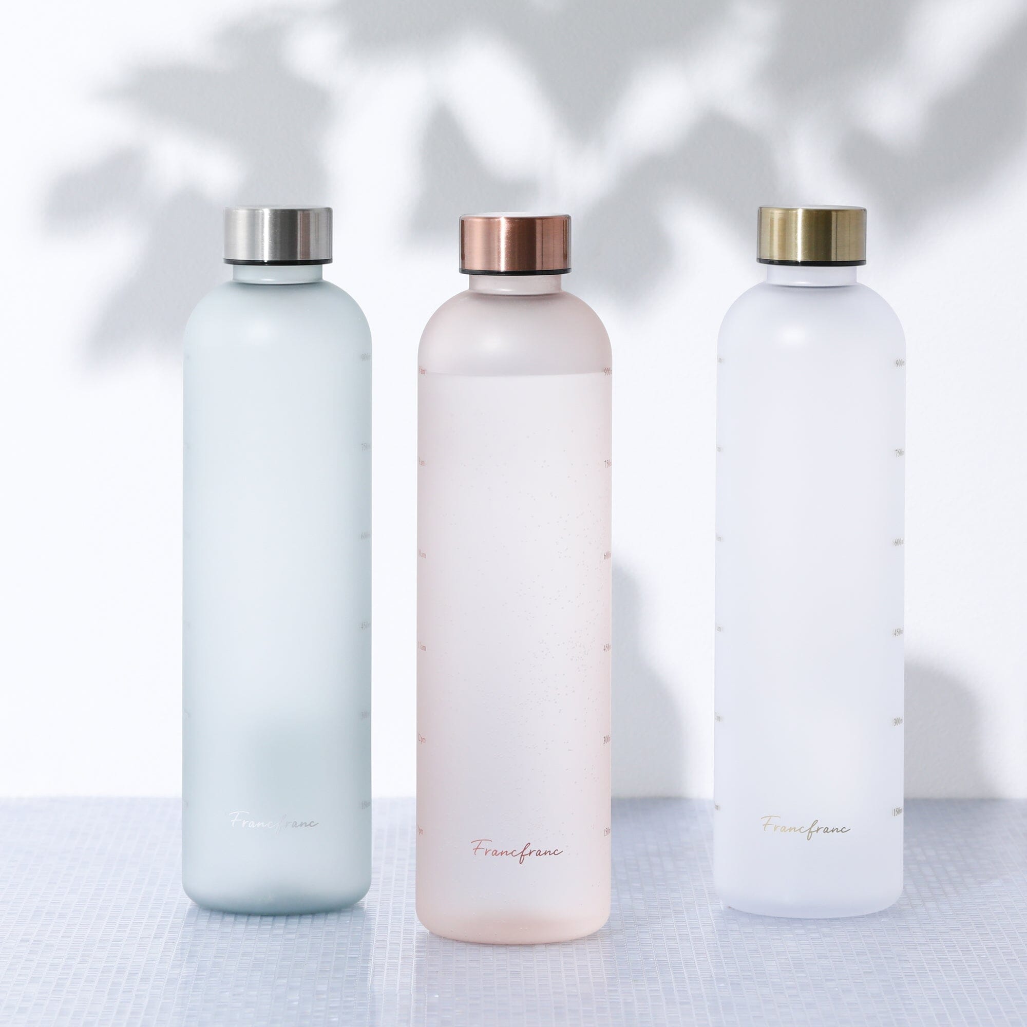 1L Water Bottle White