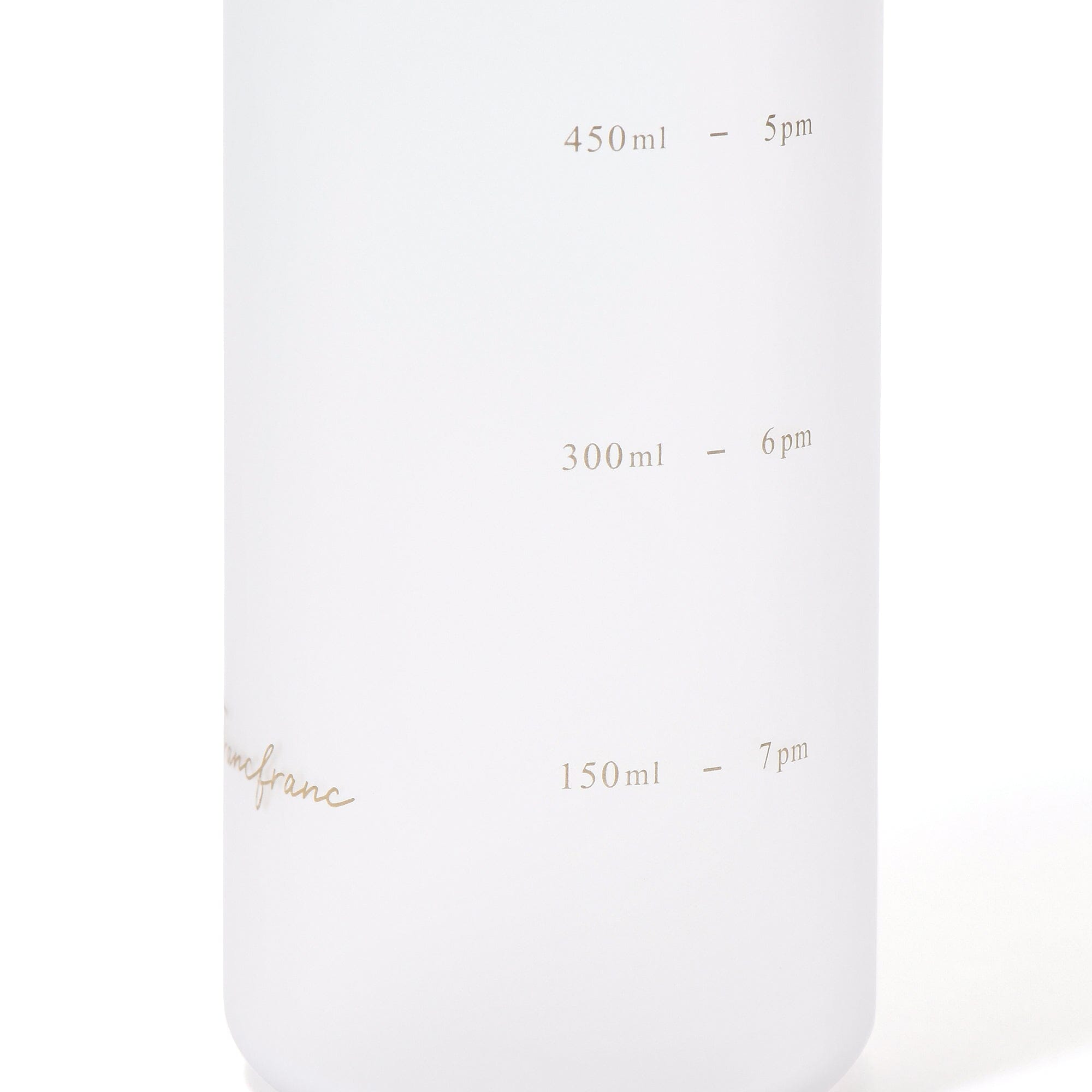 1L Water Bottle White