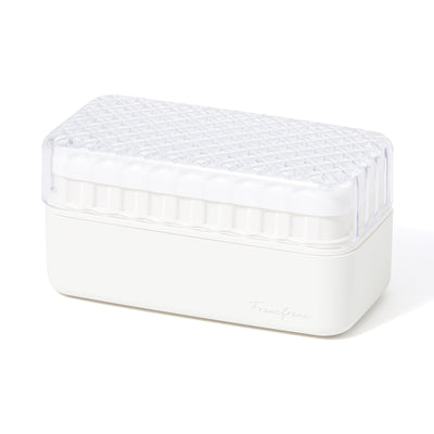 Jewel Lunch Box Square  White