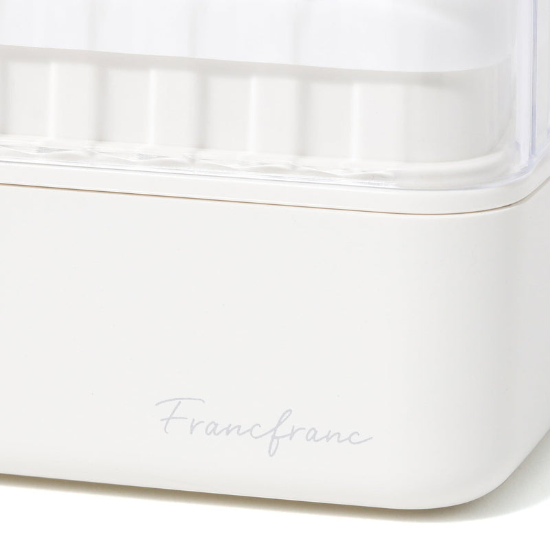 Jewel Lunch Box Square  White