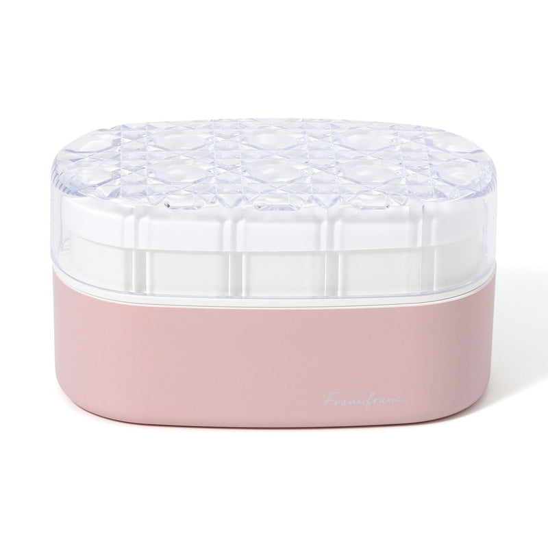 Jewel Lunch Box Round  Pink