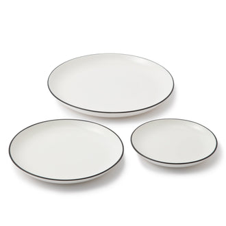 ORDI PLATE SET S/M/L WH