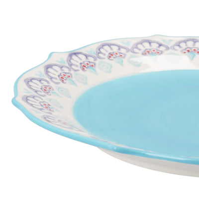 Verano Plate B Large Light Blue