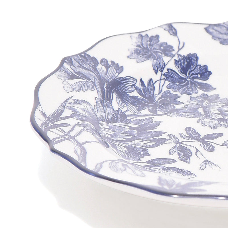 CLASSIC FLOWER PLATE MEDIUM BLUE