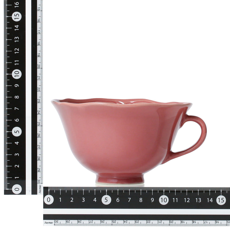 ORNAMENT SOUP CUP SMALL DARK PINK