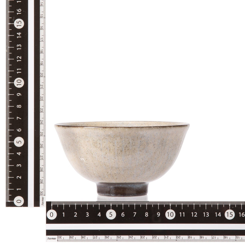 Mino Rice Bowl Shinogi M Beige
