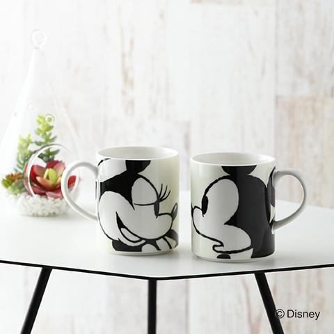 DISNEY PAIR MUG KISS