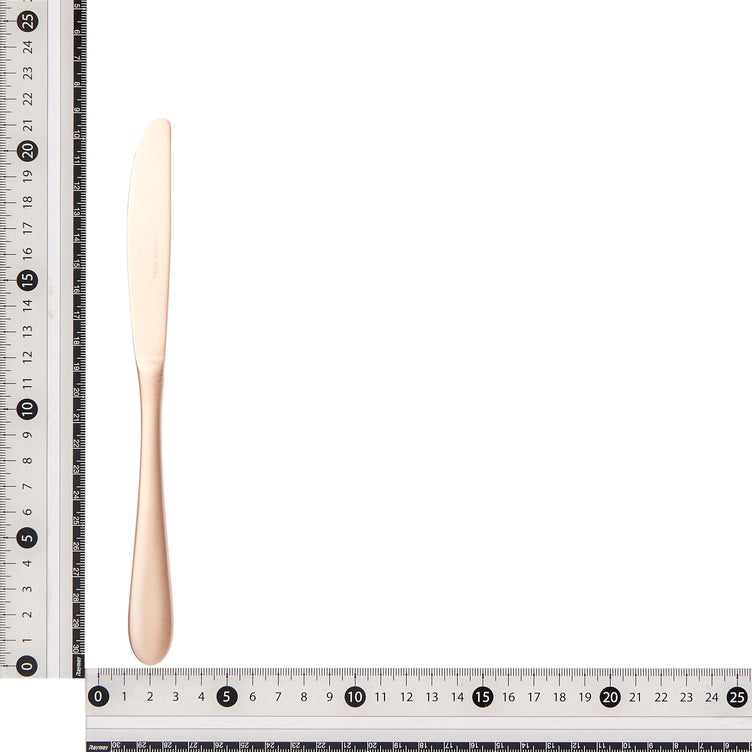 ELEGANTE Dinner Knife PINK GOLD
