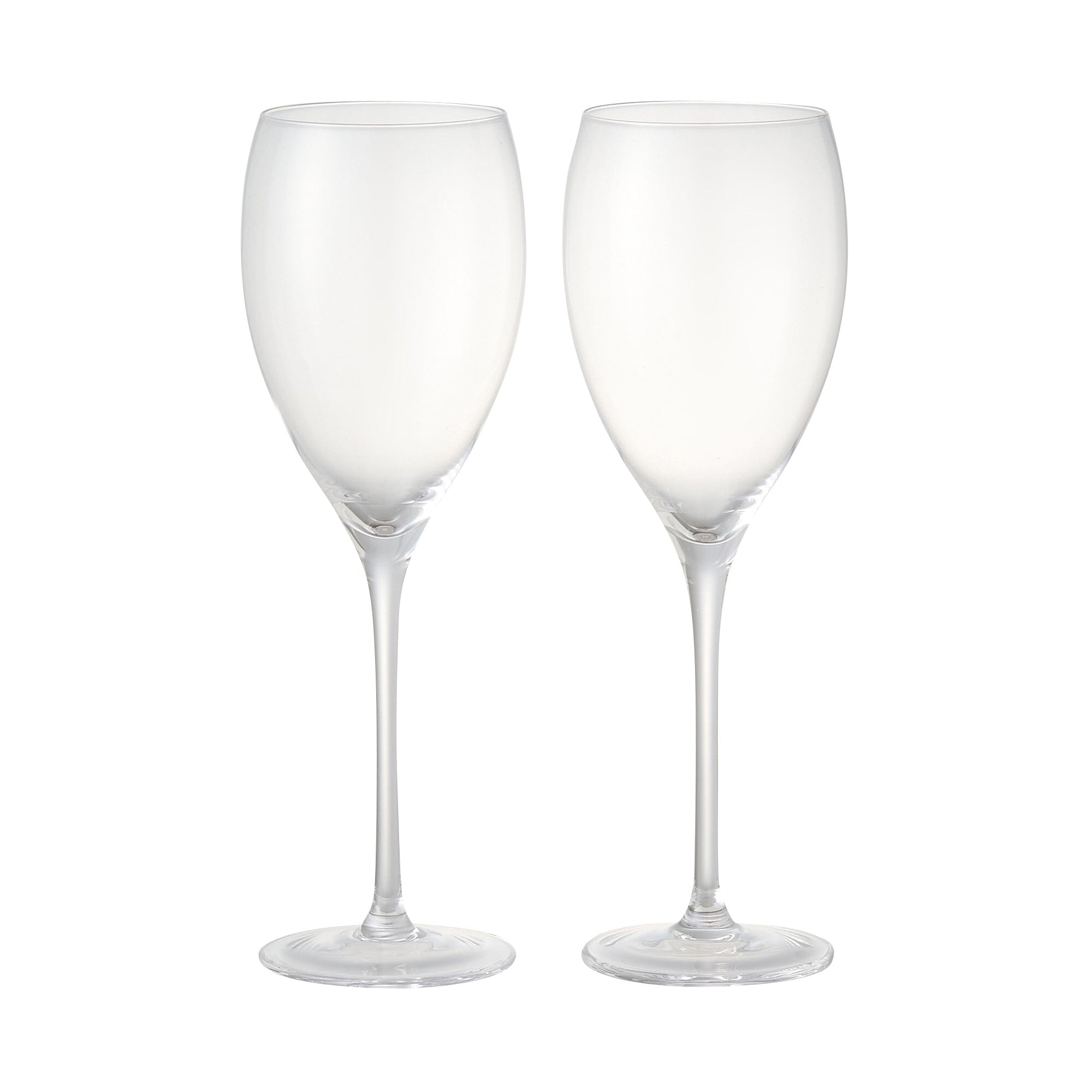 CLEAR WHITE WINE GLASS 2P