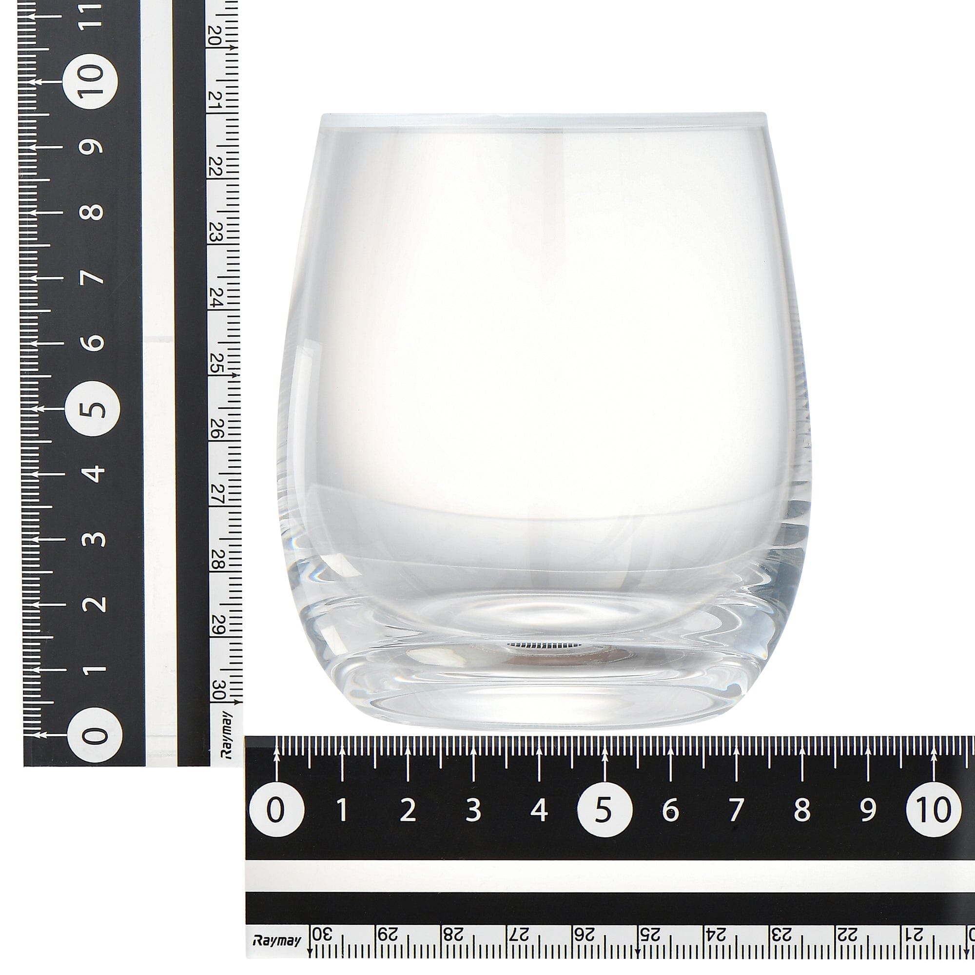 Color Rim Tumbler 2Pcs Clear