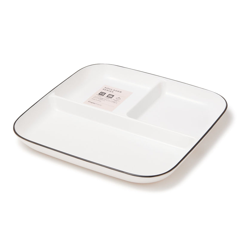 SOULAGER SEPARATE PLATE WHITE