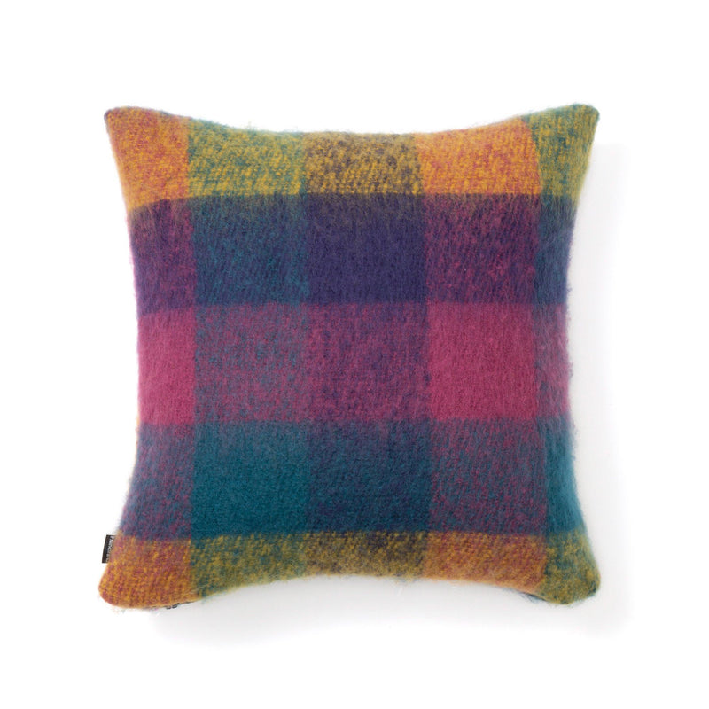 MOHAIR CUSHION COVER 450 X 450 MULTI