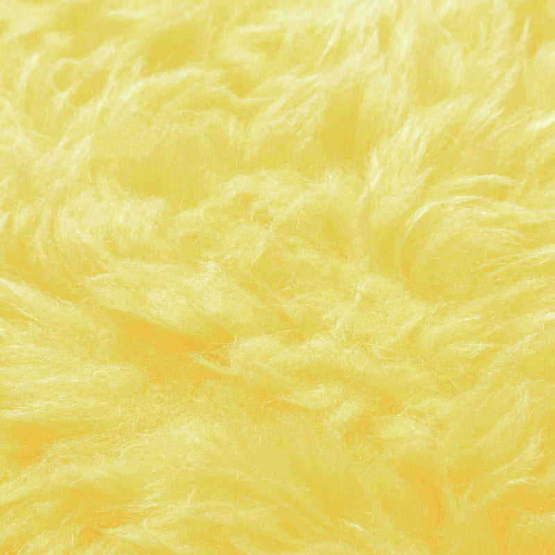 FUR-V CUSHION COVER 450 X 450 LIGHT YELLOW