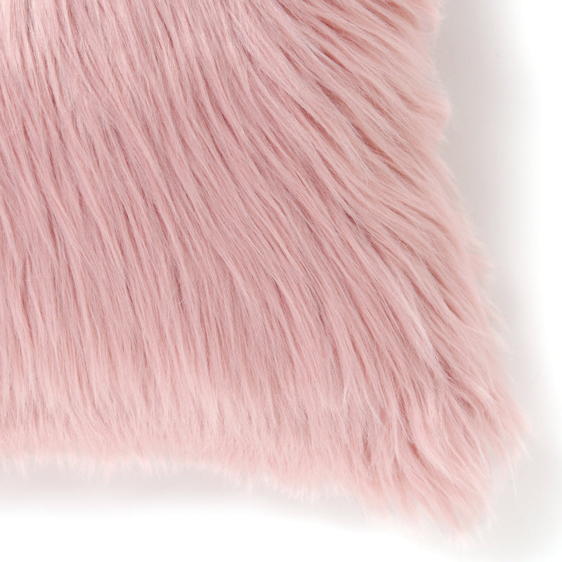 FUR-E CUSHION COVER 450 X 450 PINK