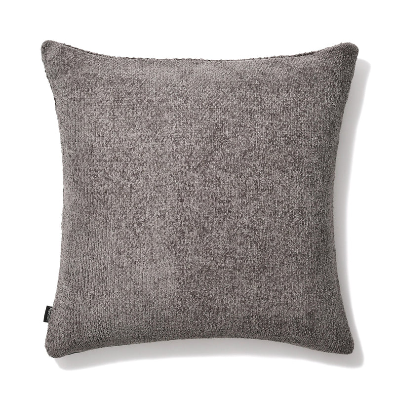 KNIT CHENILLE CUSHION COVER 450 x 450 DARK GRAY