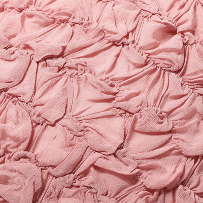 Ripple Cushion Cover 450 X 450 Pink