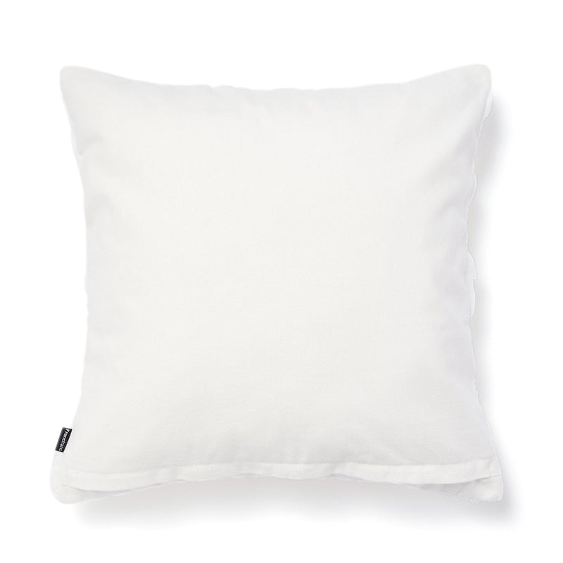 Pleats Gather Cushion Cover 450 X 450 White