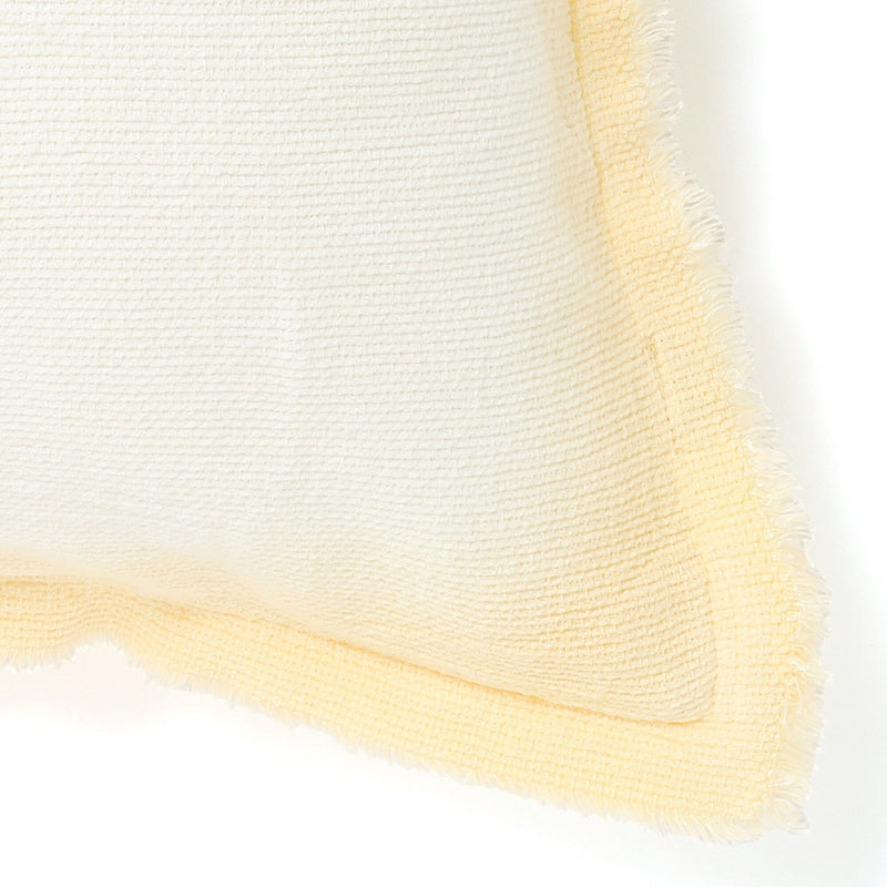 Gardation Fringe Cushion Cover 450 X 450 Yellow