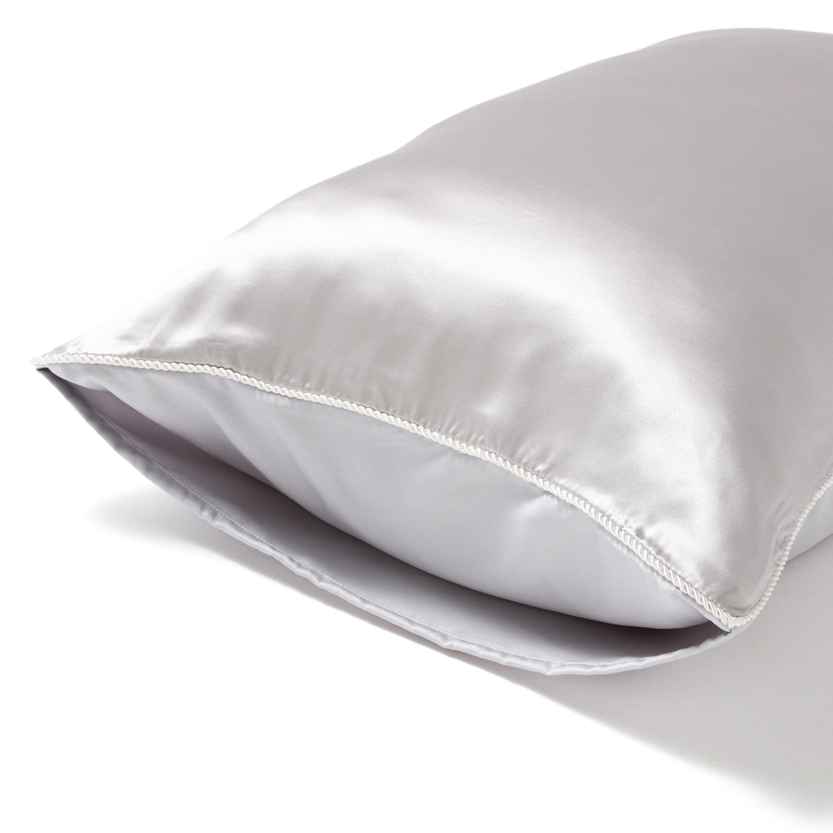 Front Silk Pillow Case 500 X 700 Gray