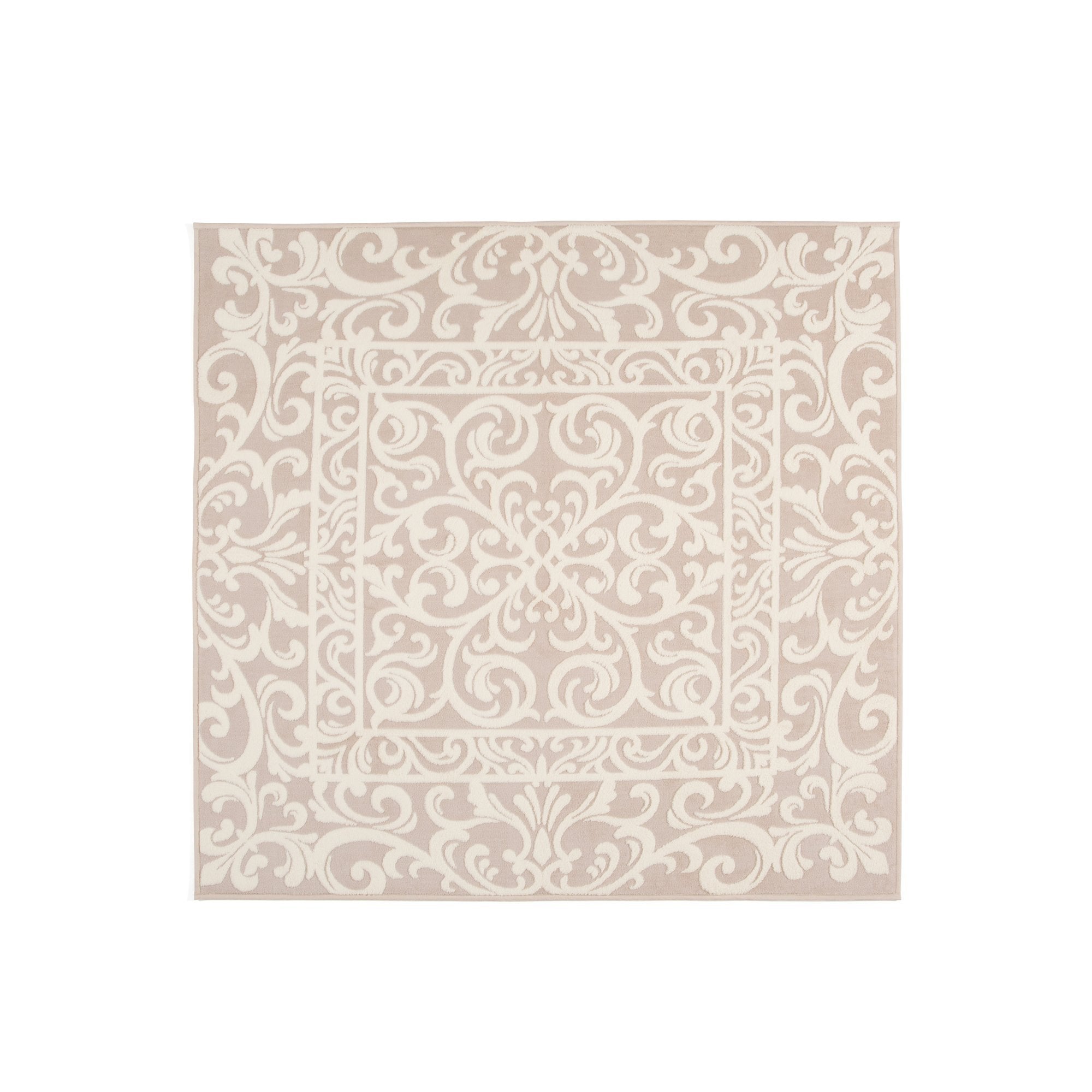 ELFIA HOT CARPET RUG 190 Ivory (W1900 x D1900)