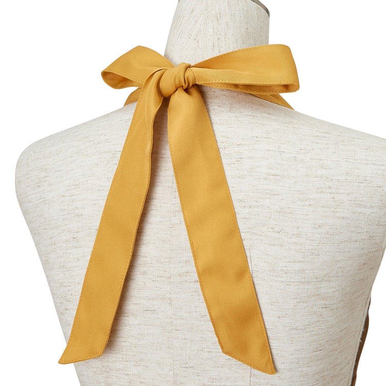 TULLE  FULL APRON  BROWN