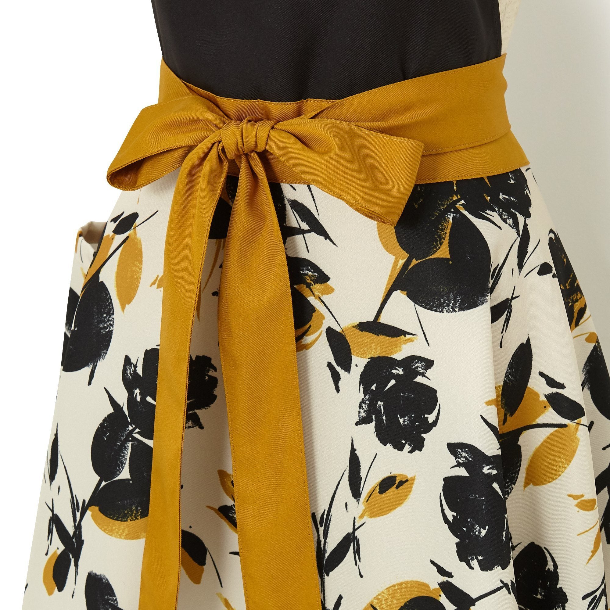 SILHOUE FULL APRON YELLOW