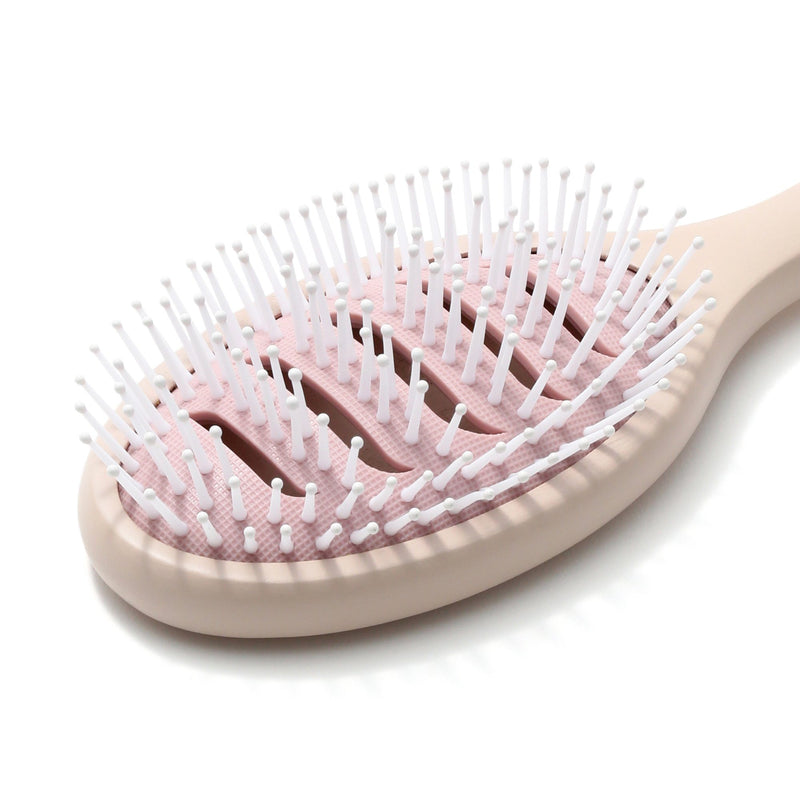 VENTED OVAL HAIR BRUSH NATURAL
