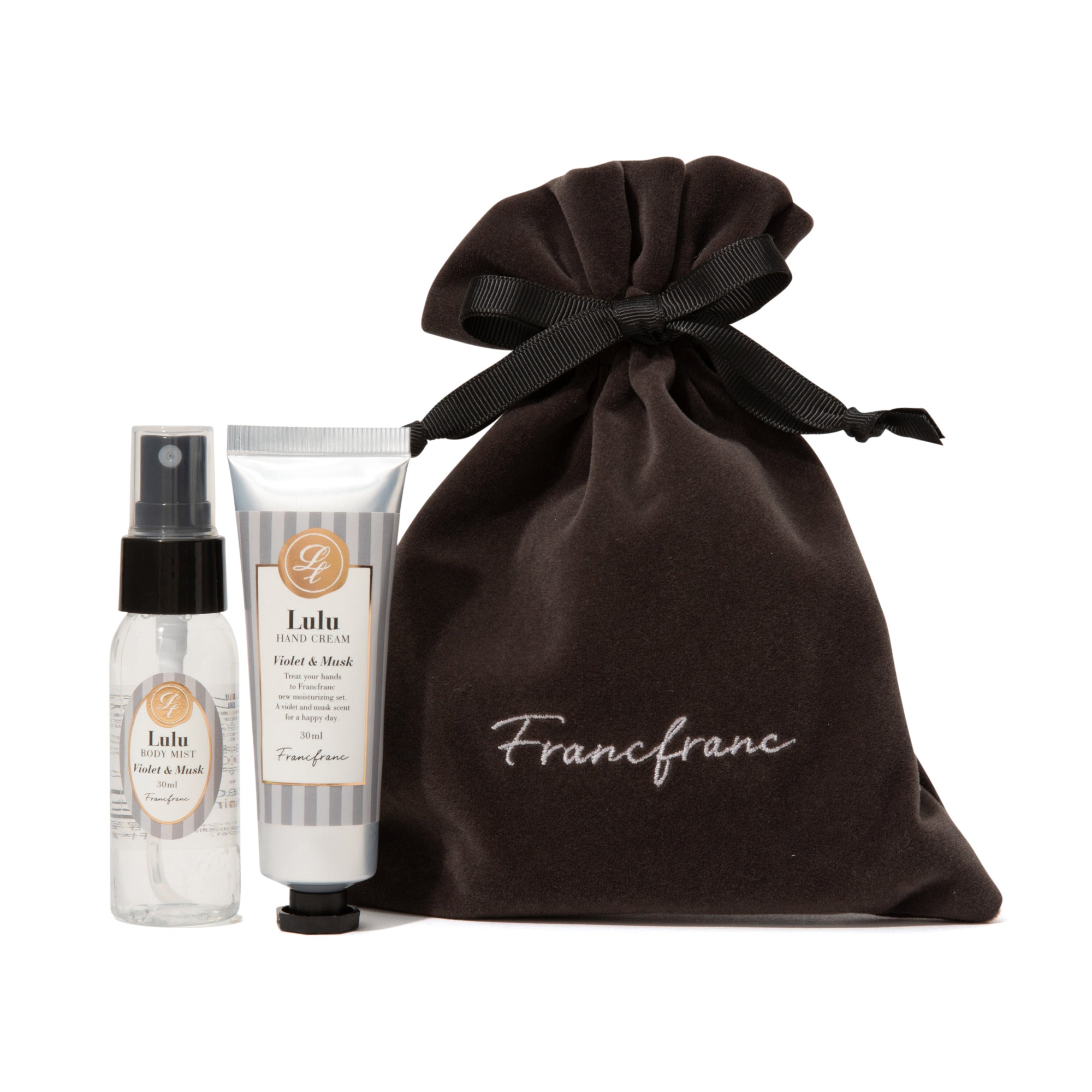 LULU HAND CREAM GIFTSET VELOR GRAY