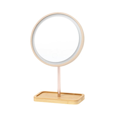 NATURAL LED STAND MIRROR