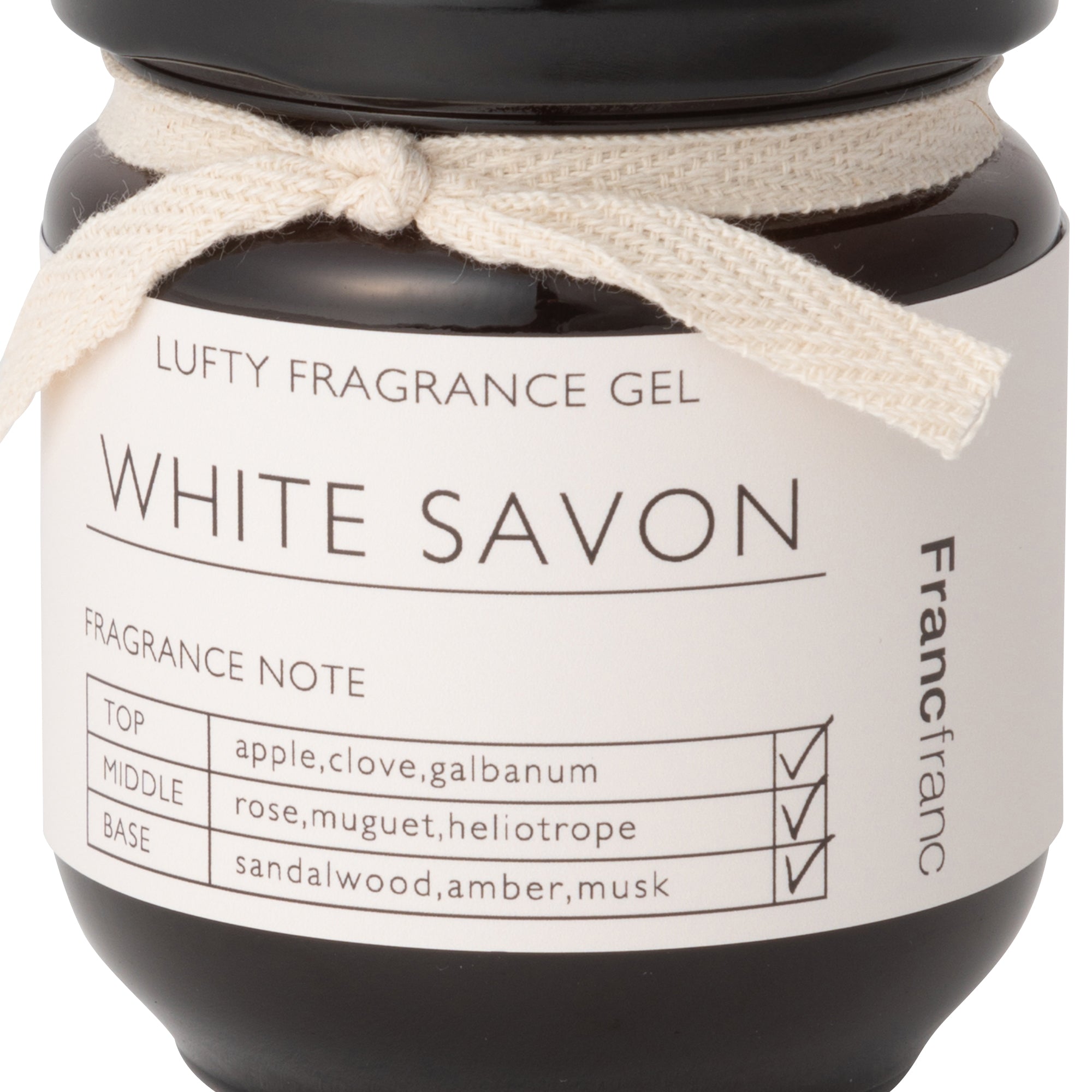 LUFTY FRAGRANCE GEL WHITE