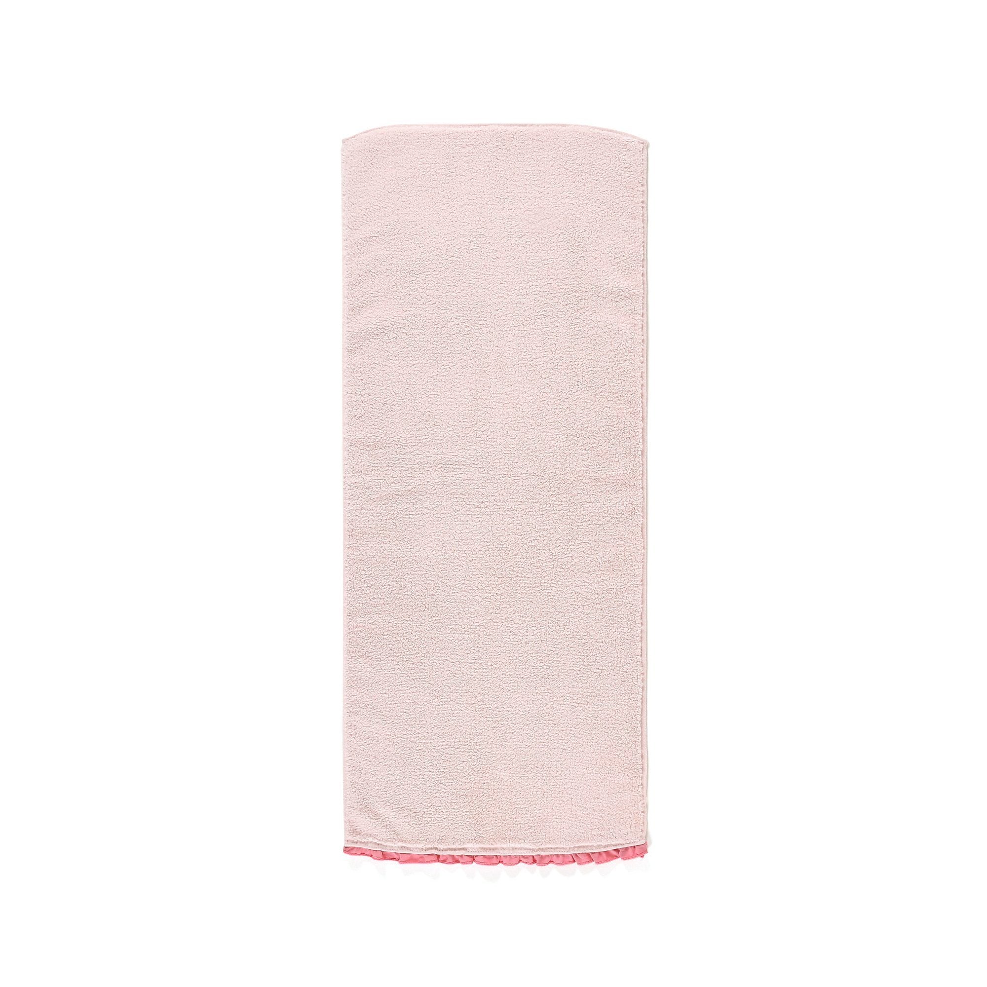 FUWASARA Bath and Face Towel Set Pink