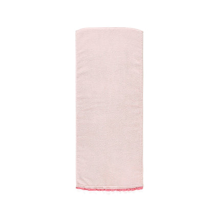 FUWASARA Bath and Face Towel Set Pink