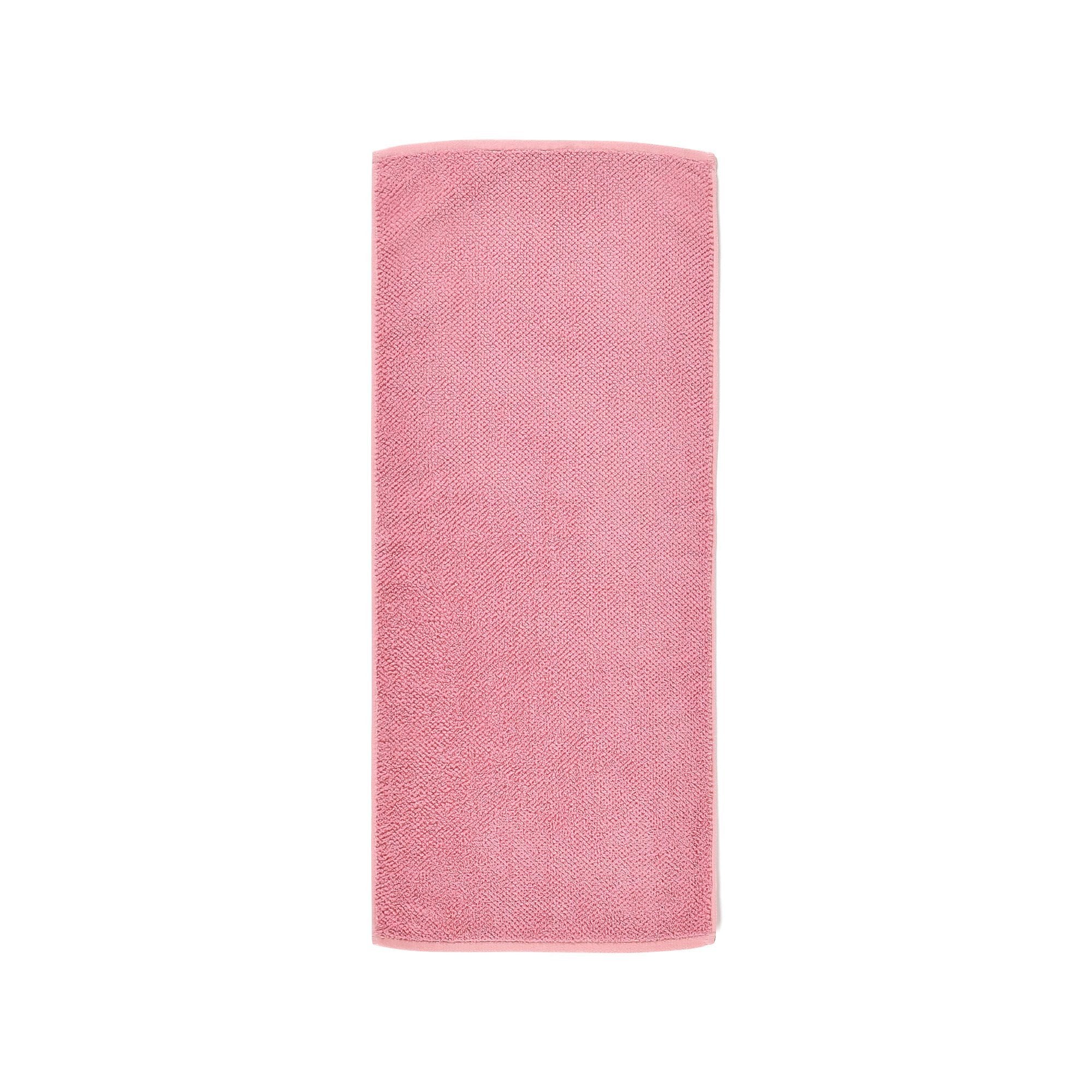 FUWASARA Bath and Face Towel Set Pink