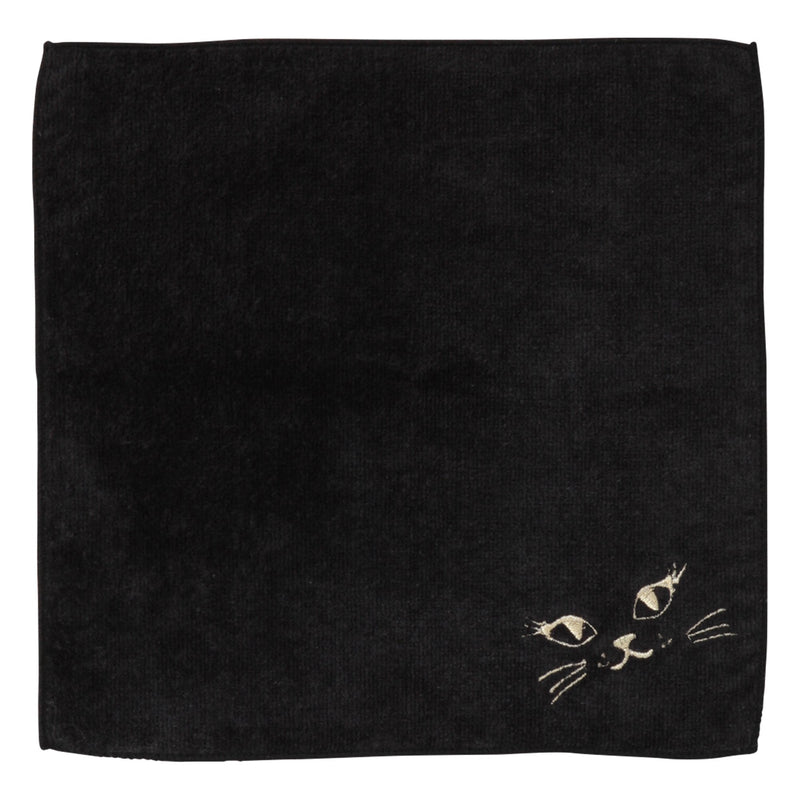 BALLOT ANTIBACTERIAL DEODORANT HANDKERCHIEF CAT FACE BLACK