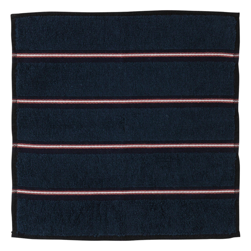 BALLOT ANTIBACTERIAL DEODORANT HANDKERCHIEF BORDER NAVY