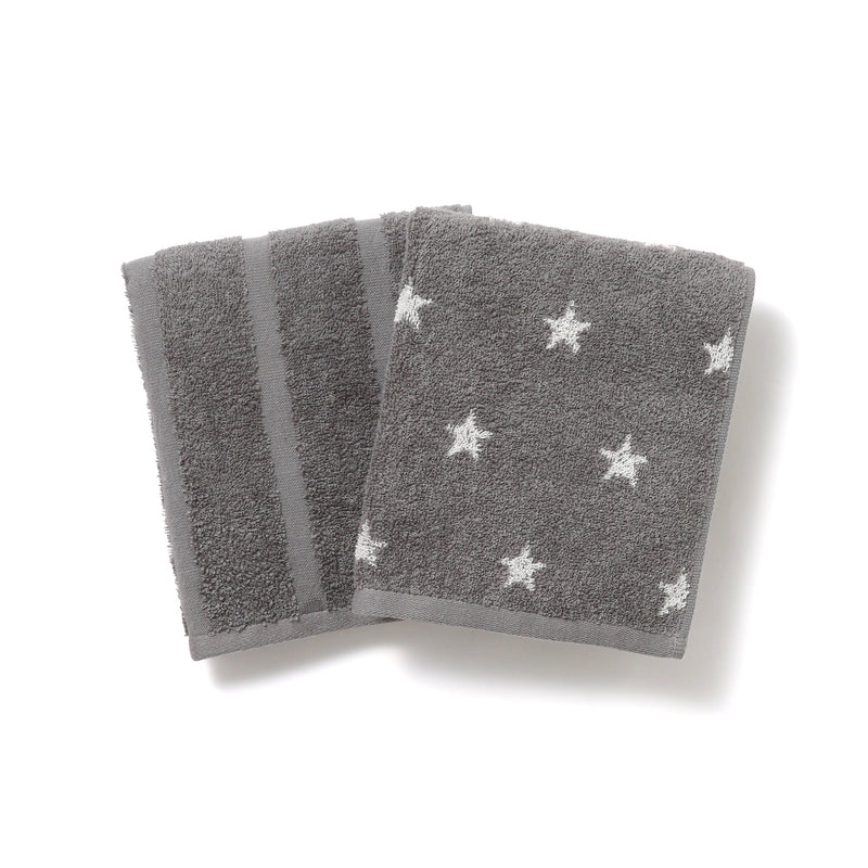 22SS VALE FACE TOWEL STAR GRAY