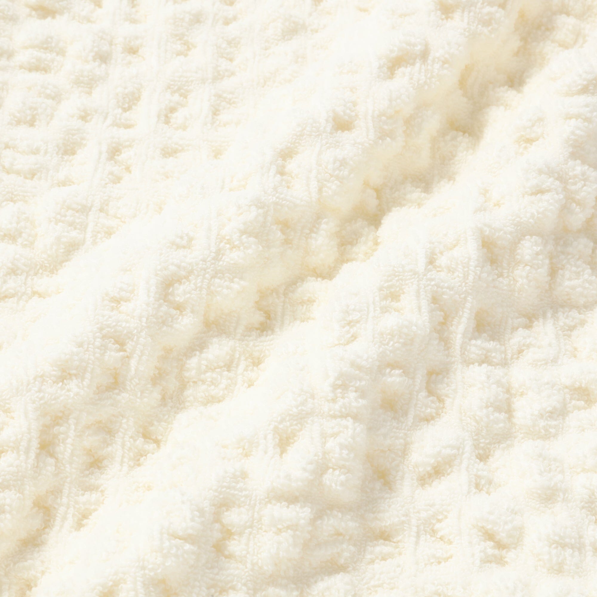 Ripple Face & Hair Towel  White