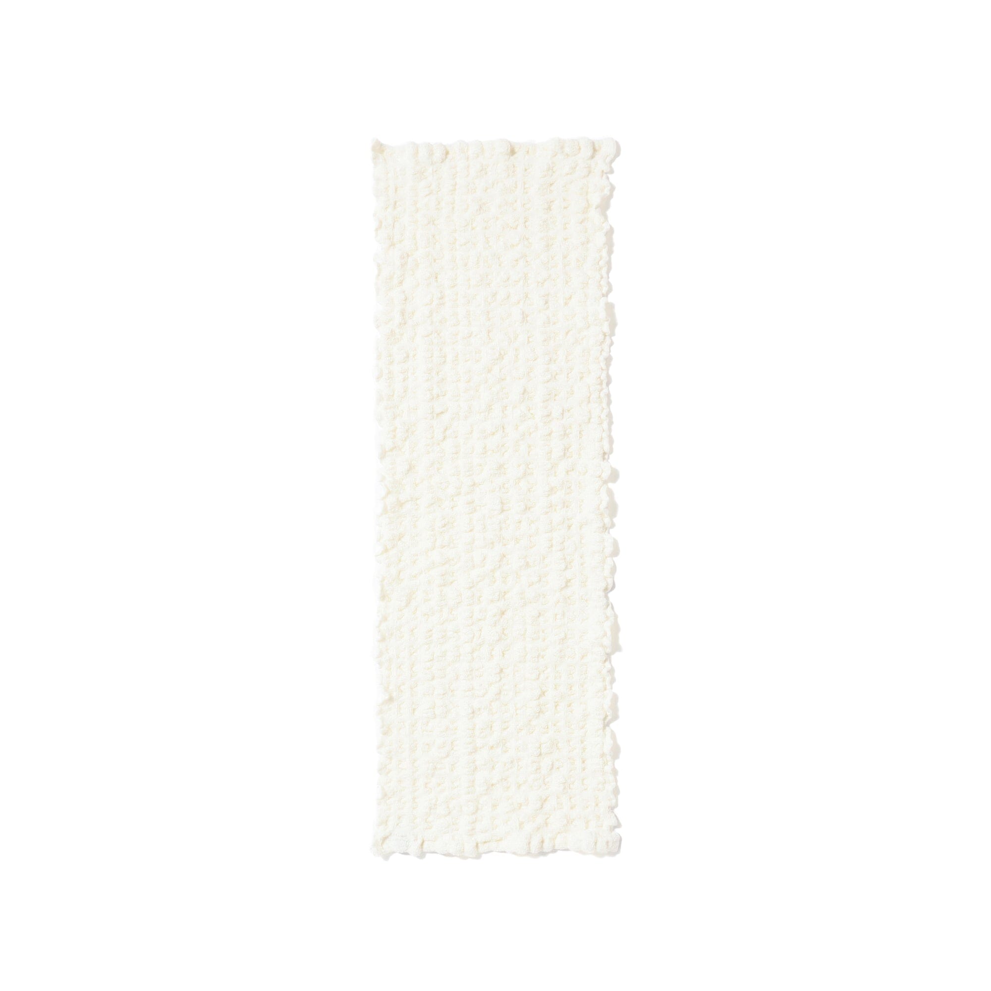 Ripple Face & Hair Towel  White