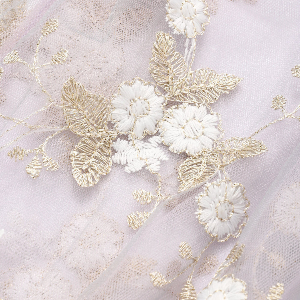 TULLE BAG LIGHT GRAY X LIGHT PURPLE