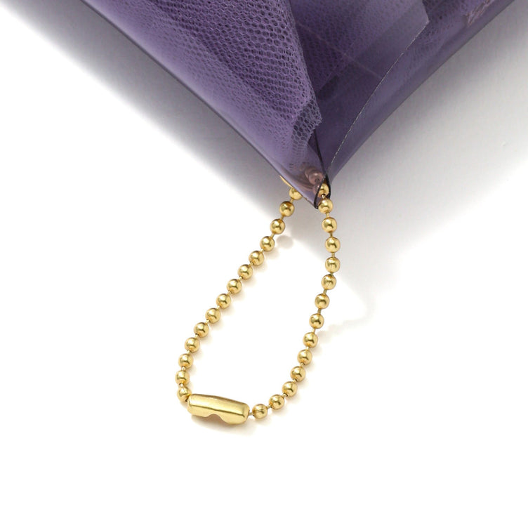 TULLE BAG LIGHT GRAY X LIGHT PURPLE