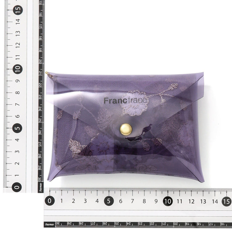 TULLE BAG LIGHT GRAY X LIGHT PURPLE