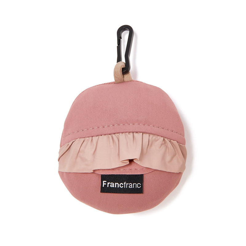 KUSHURAKU ECO BAG FRILL PINK