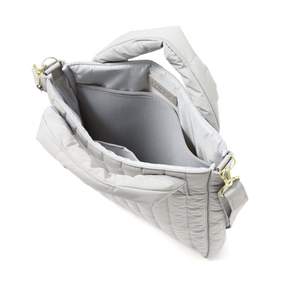 QUILTING PC BAG GRAY