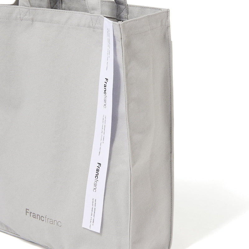 Logo Tote M Gray