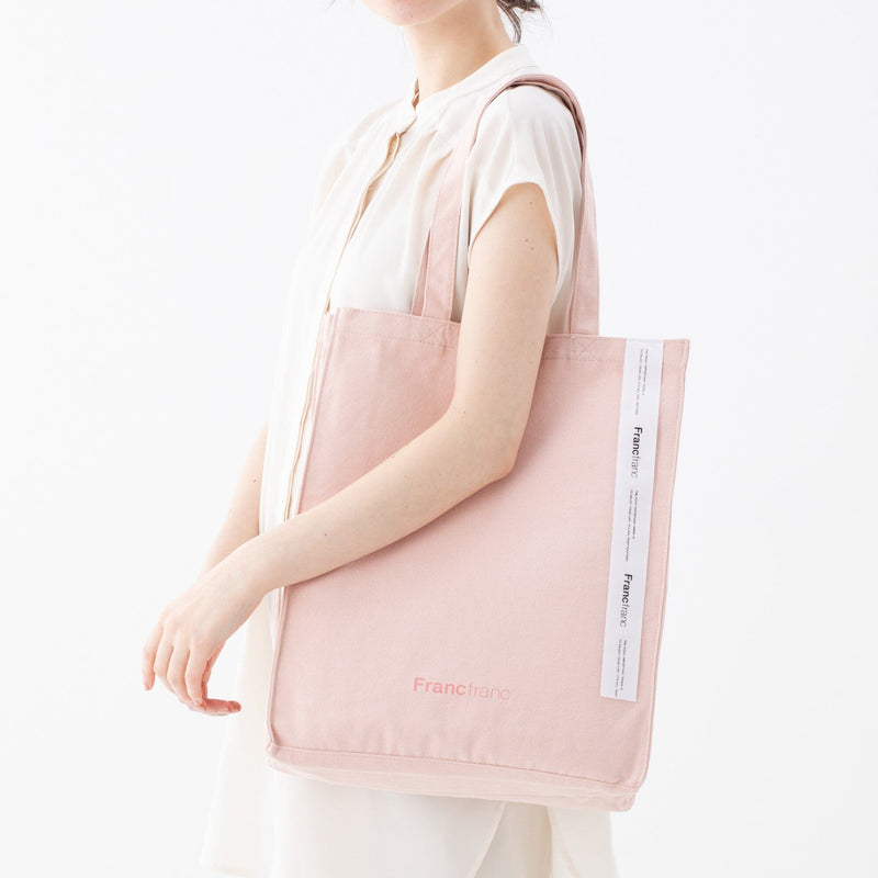 Logo Tote M Pink